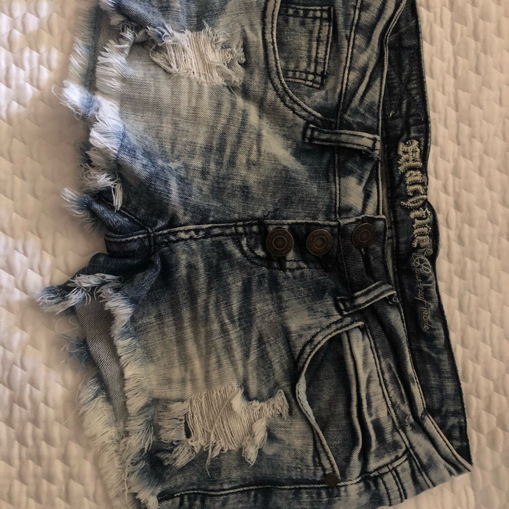 🔹Machine Acid Wash Shorts🔹 - Picture 14 of 16